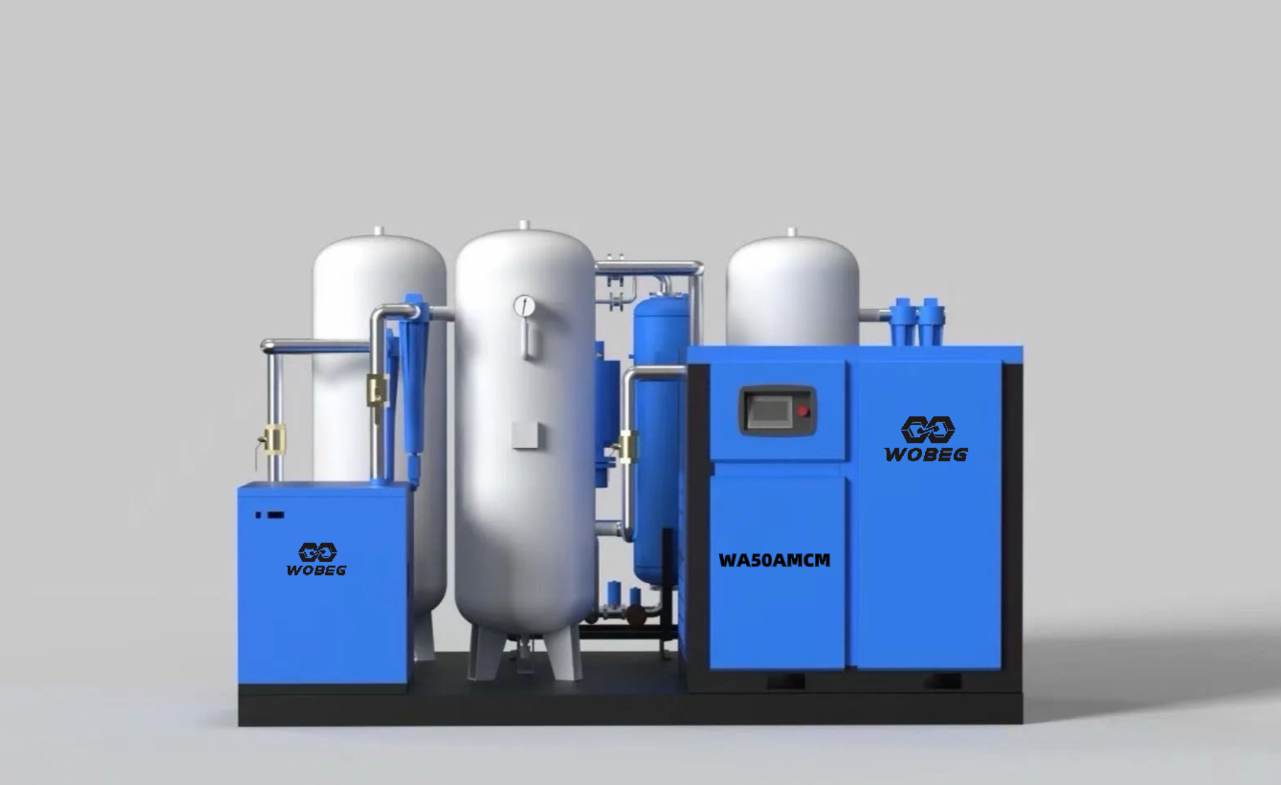 激光切割一体式空压机